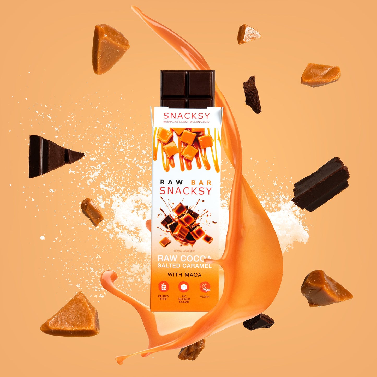 Raw Chocolate Salted Caramel with Maca-4