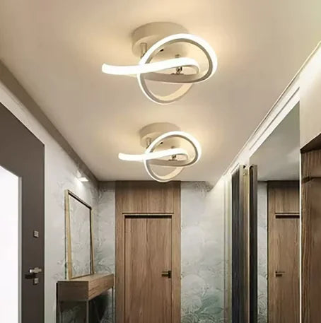 Sleek LED Strip Ceiling Lamps