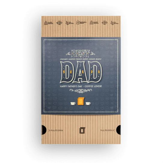 'Best Dad' Happy Father's Day Specialty Coffee Gift Box