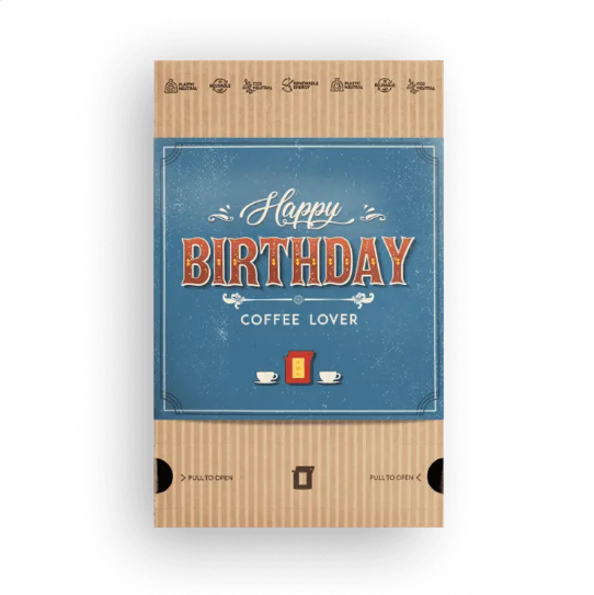 'Happy Birthday' Specialty Coffee Gift Box
