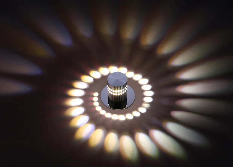 Contemporary LED Multi-Color Wall Light