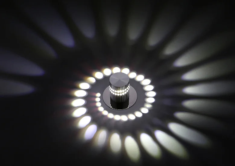 Contemporary LED Multi-Color Wall Light