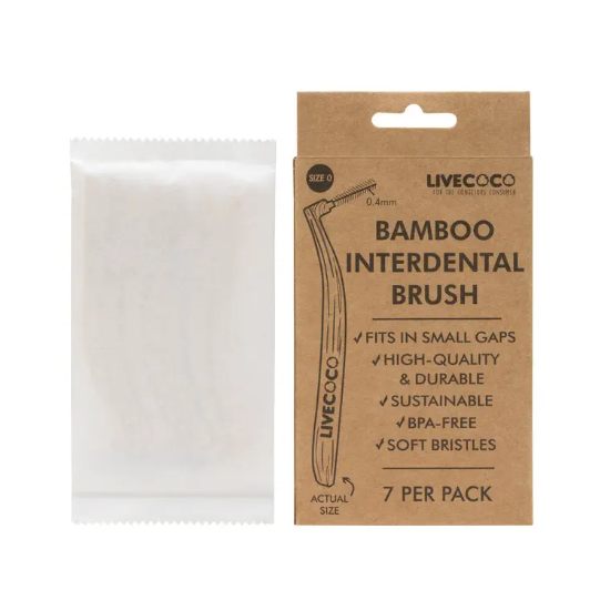 Bamboo Interdental Brushes (7-Pack)