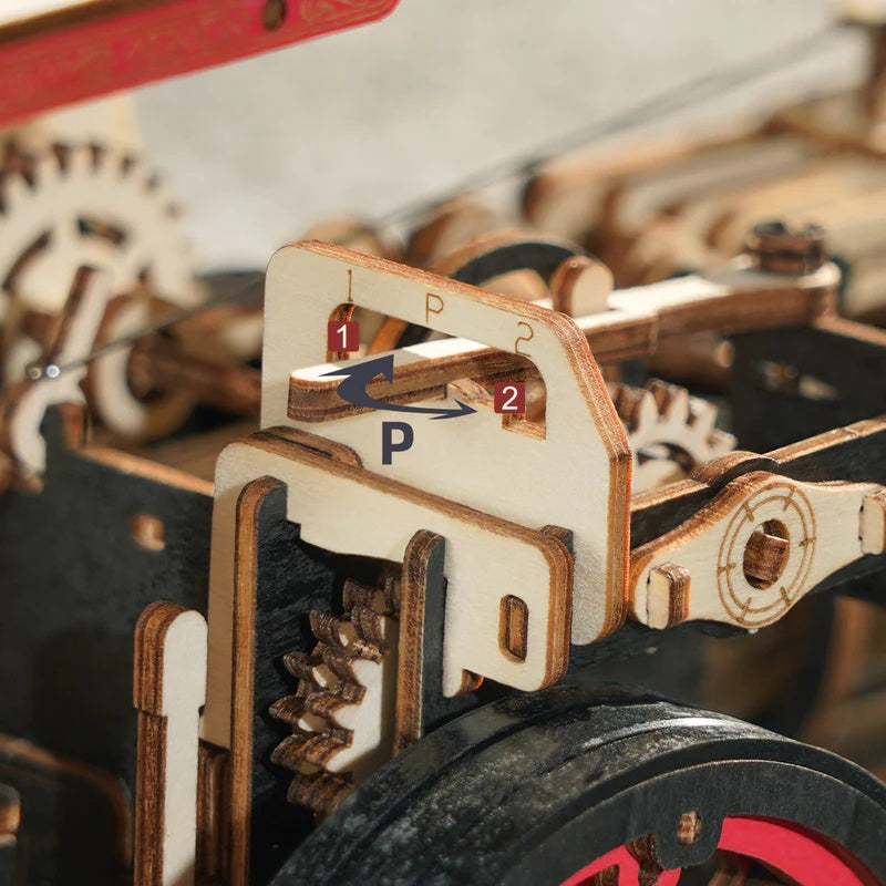 ROKR LKA01 Steam Engine Model 3D Wooden Puzzle Gift