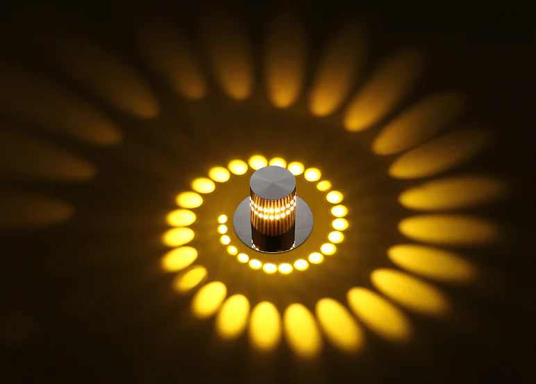 Contemporary LED Multi-Color Wall Light