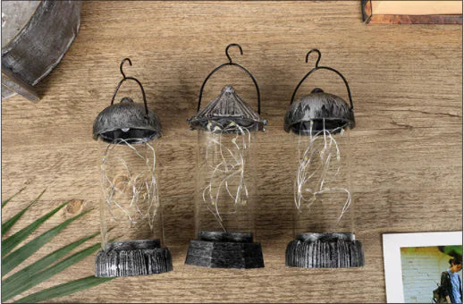 Retro Chic Bedroom Pendant - Vibrant Table Lamp