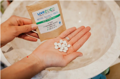Toothpaste Tablets - Fresh Peppermint (with Fluoride)