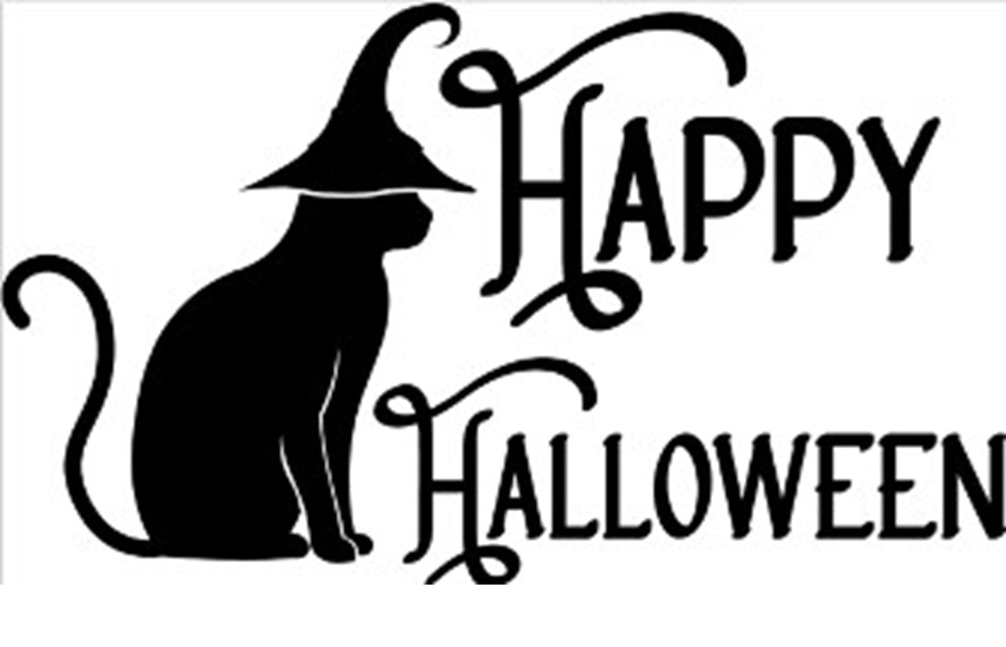Doormat 60cm x 40cm - 'Happy Halloween' - Absorbent Coir Mat for Indoor/Outdoor-2