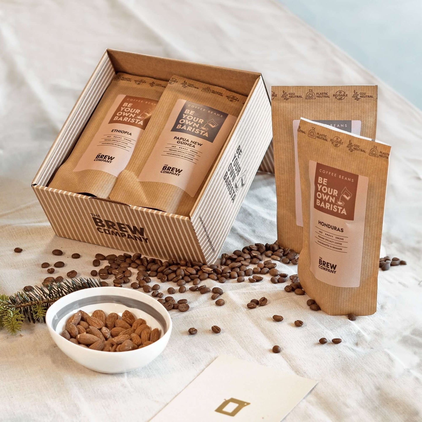 Eco-friendly Specialty Coffee Beans Taster Box