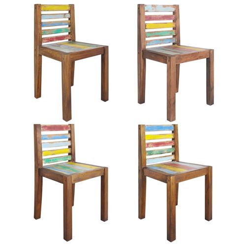 Dining Chair Sets - Solid Reclaimed Wood