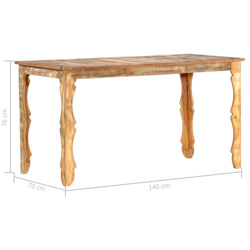 Dining Table Solid Wood Reclaimed