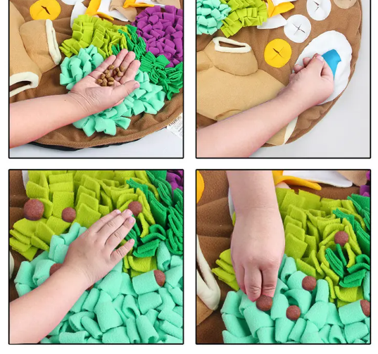 Interactive & Eco-Friendly Washable Pet Activity Mat