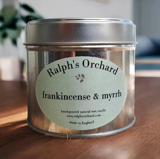 Silver Tin Candles