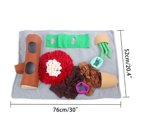 Interactive & Eco-Friendly Washable Pet Activity Mat
