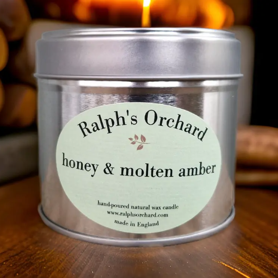 Silver Tin Candles