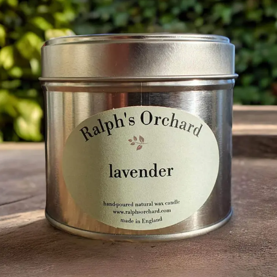 Silver Tin Candles