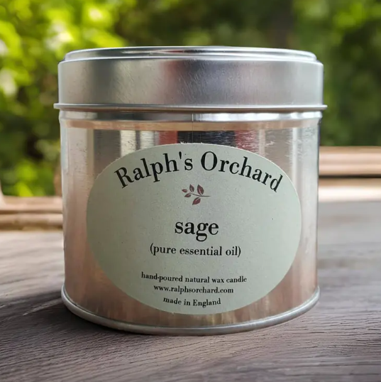 Silver Tin Candles