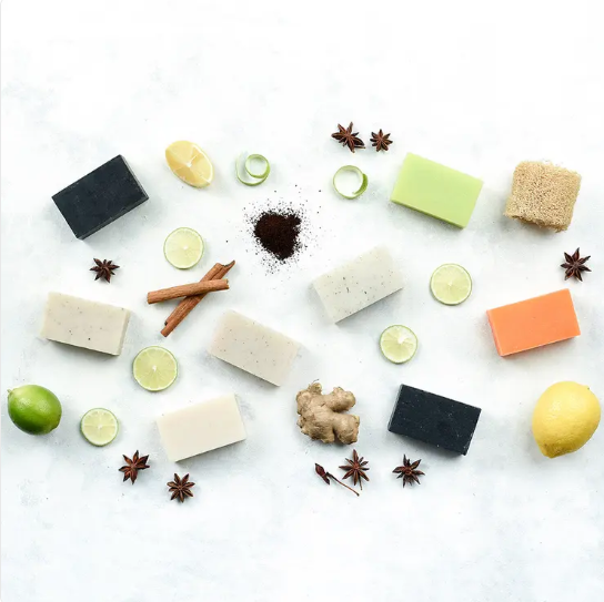 Ginger & Spice Natural Exfoliant Soap Bar