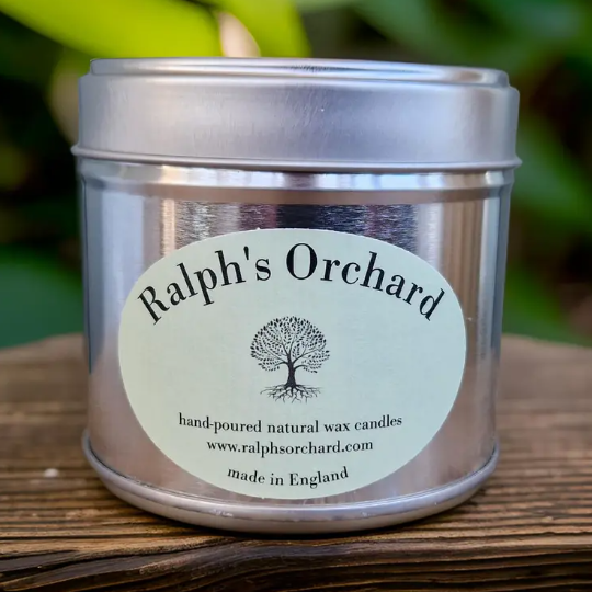 Silver Tin Candles