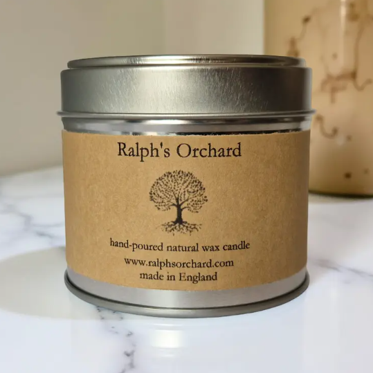 Silver Tin Candles