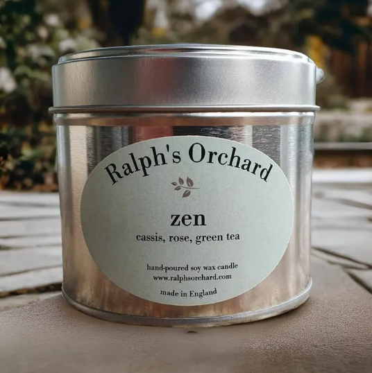 Silver Tin Candles