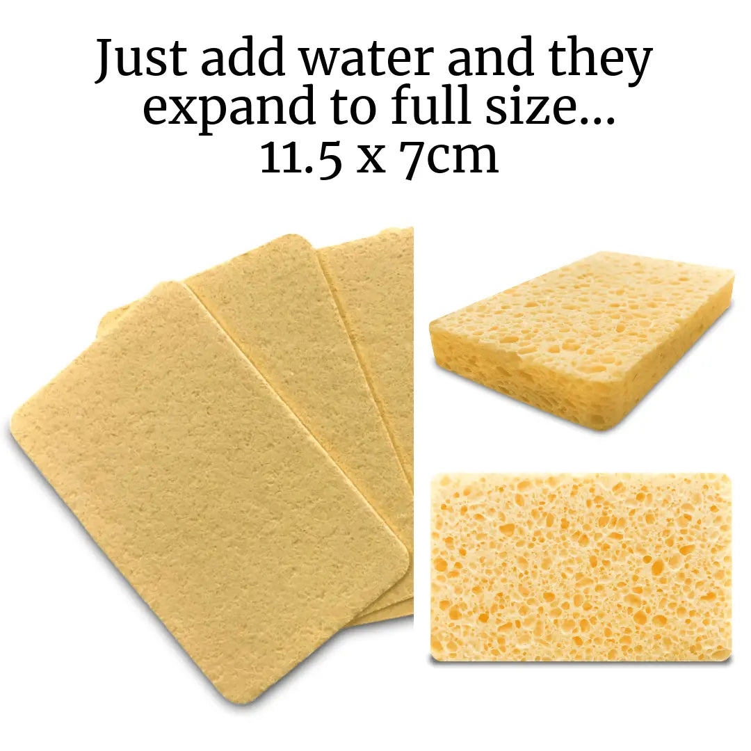 Compostable Cleaning Cloths & Sponges
