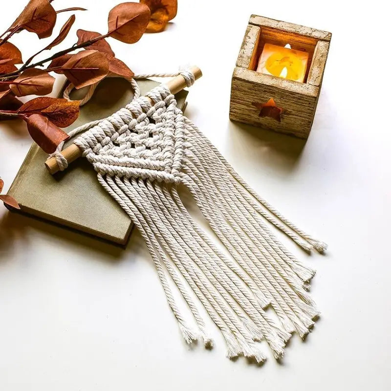 Handmade Macramé Wall Hanging for Bohemian Décor