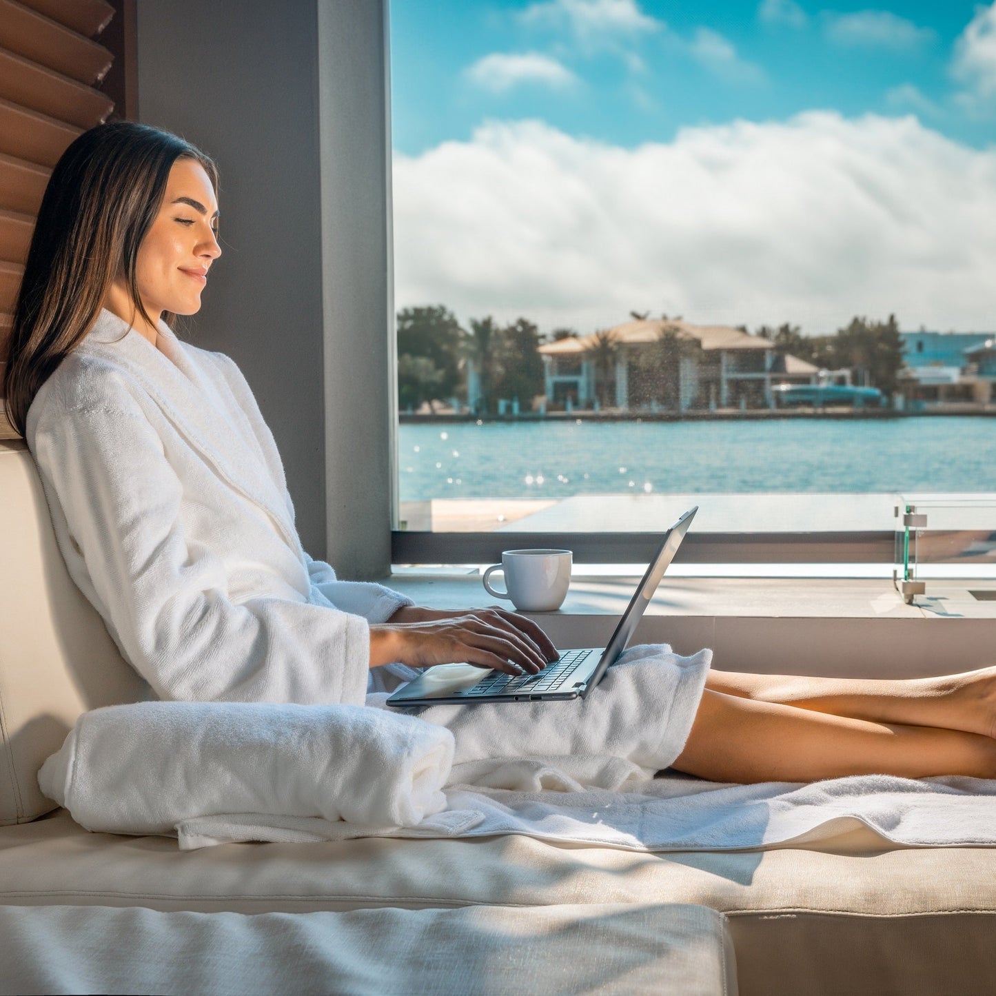 Luxury Organic Bathrobe-1