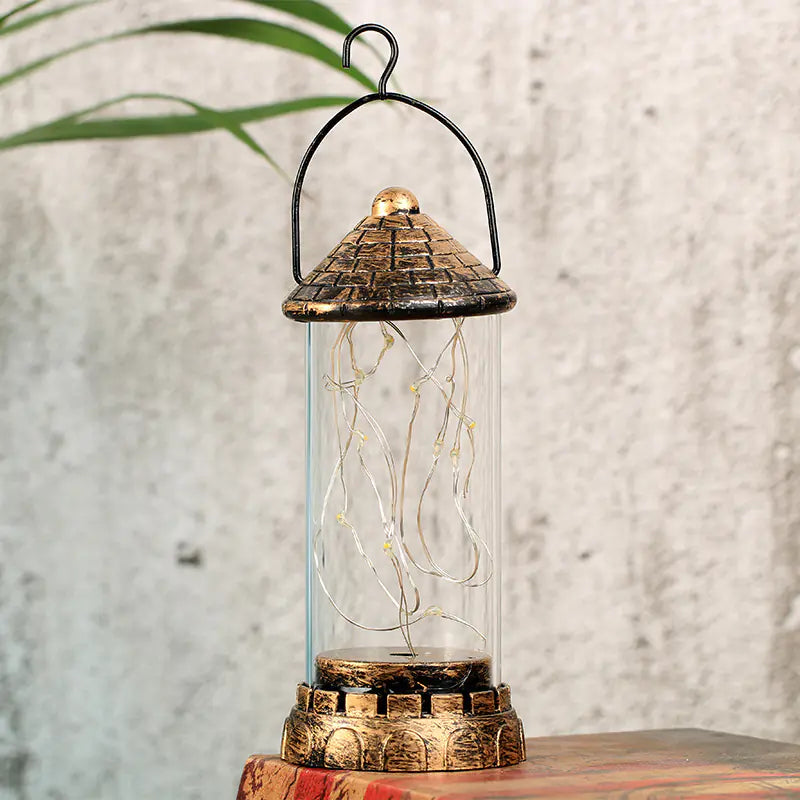Retro Chic Bedroom Pendant - Vibrant Table Lamp