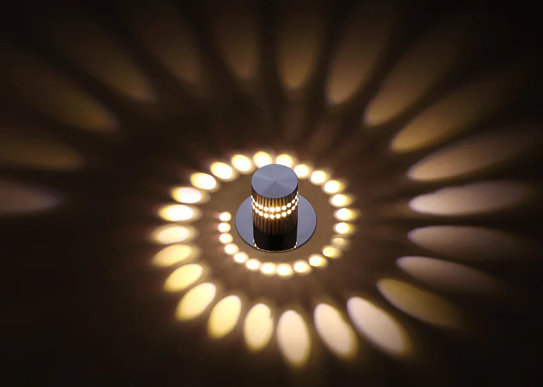 Contemporary LED Multi-Color Wall Light