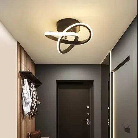 Sleek LED Strip Ceiling Lamps