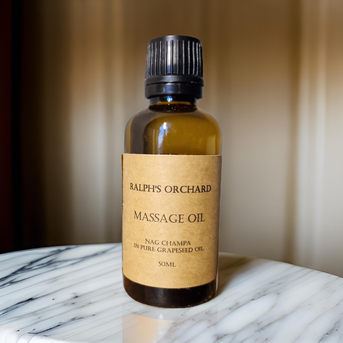 Massage Oil | Sandalwood, Black Pepper & Mandarin | Nag Champa