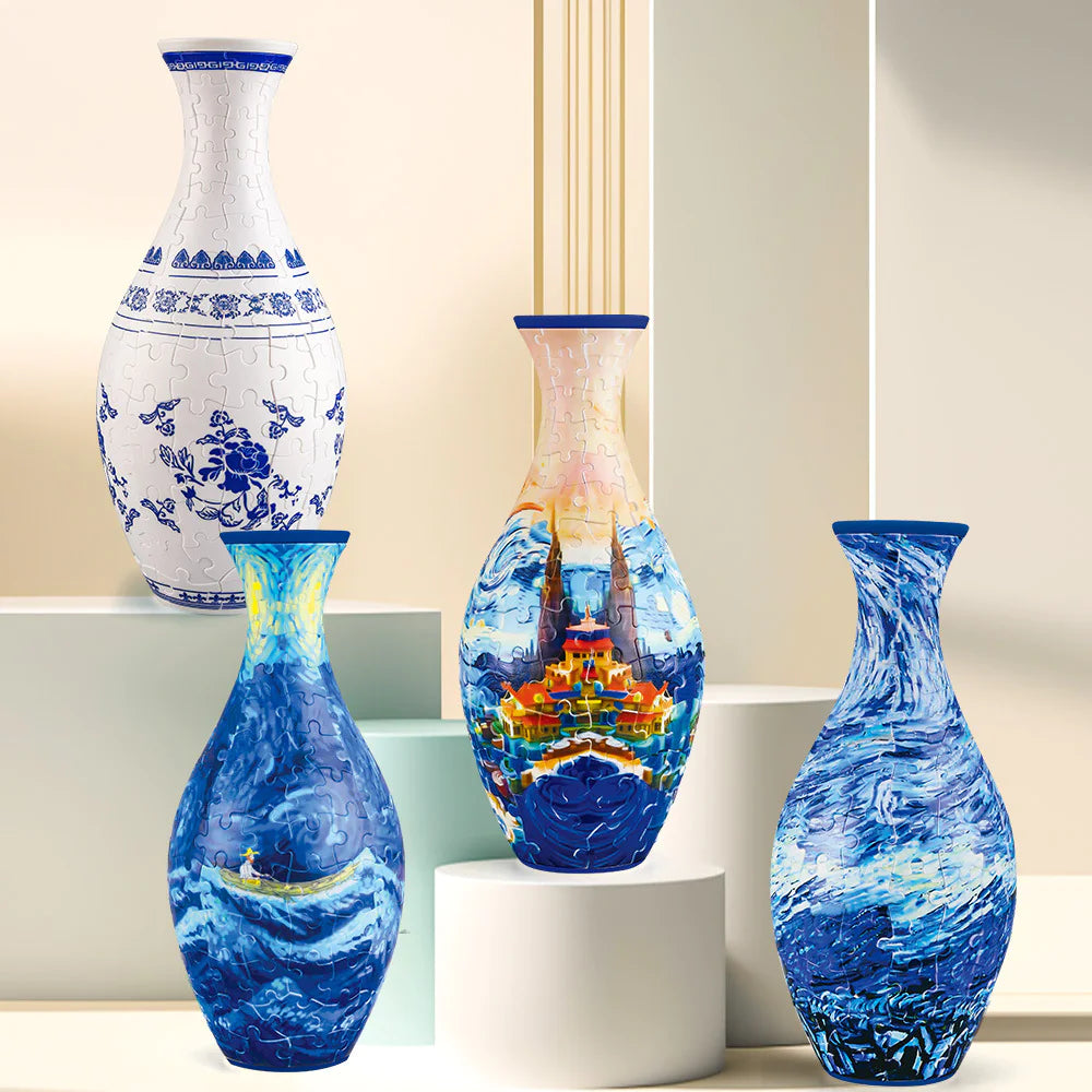 DIY 3D Vase Puzzle Kit