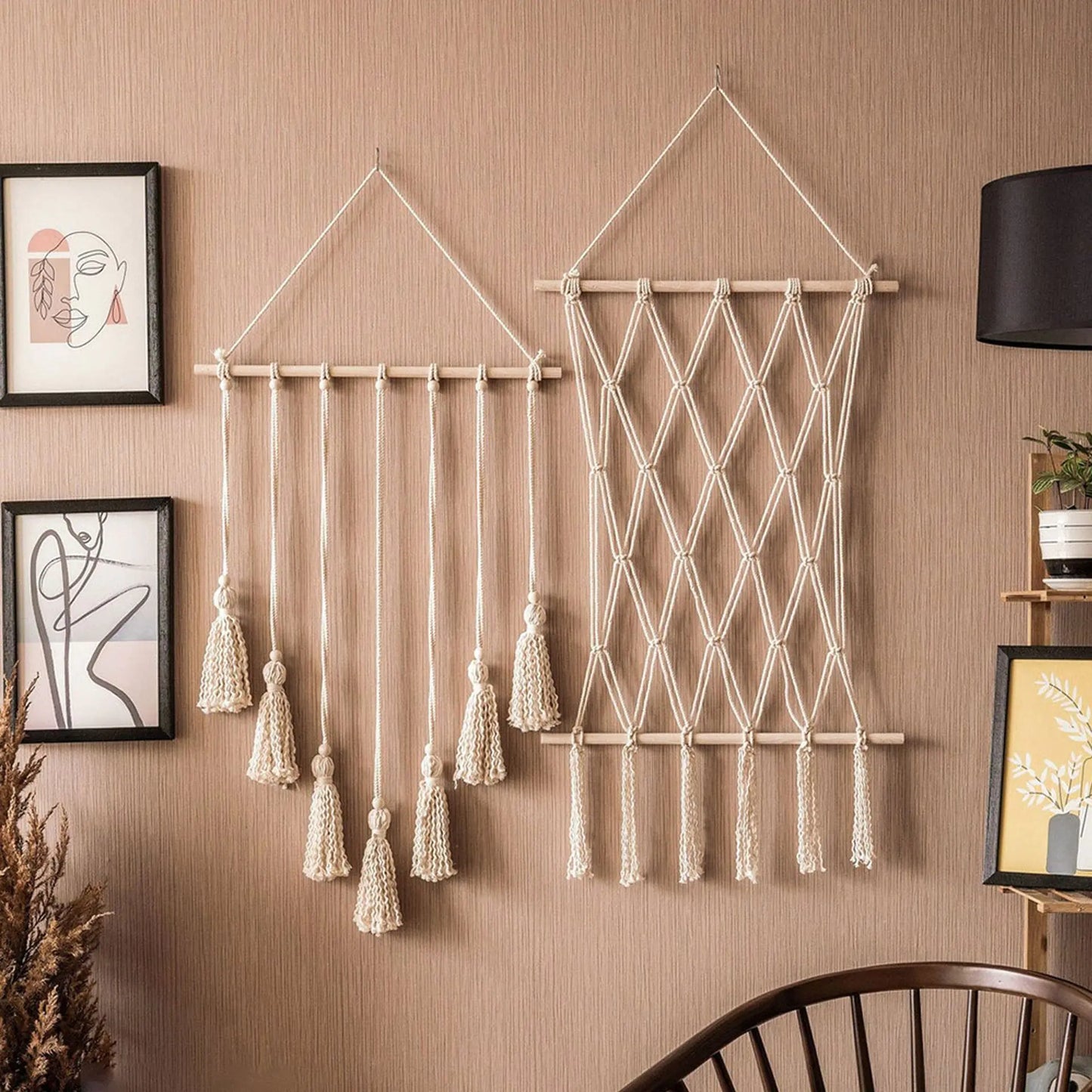 Nordic Style Handmade Woven Tapestry Wall Décor