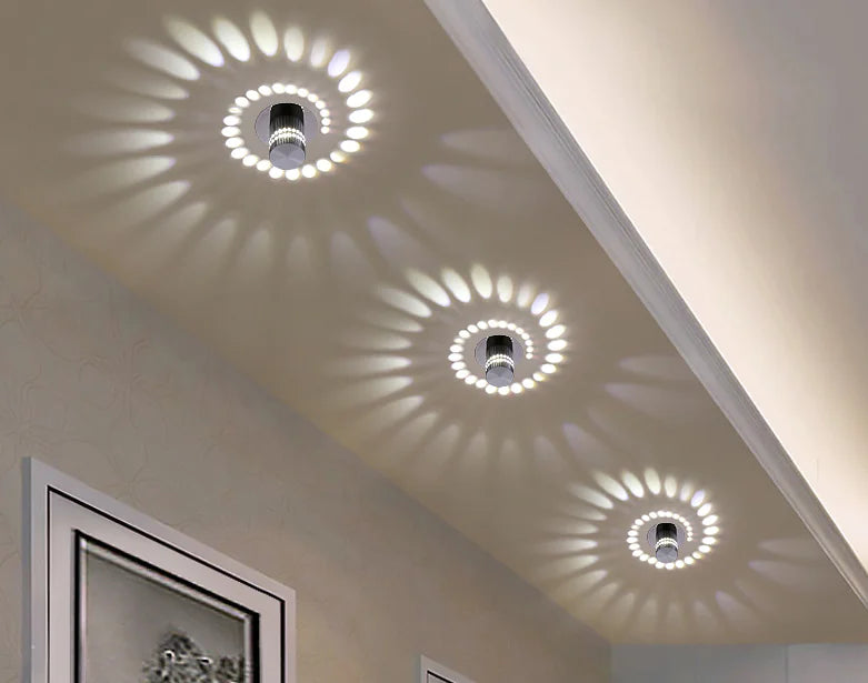 Contemporary LED Multi-Color Wall Light