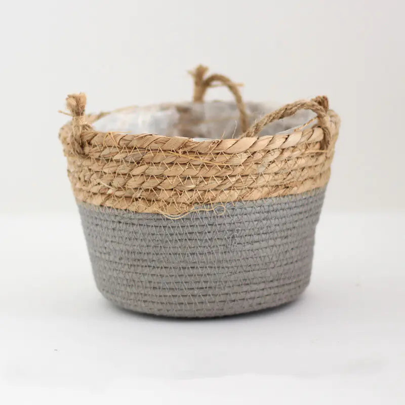 Woven Hanging Basket for Indoor Plant Decoration