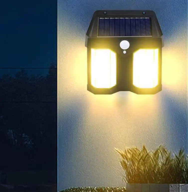 Eco Solar Garden Wall Lamp