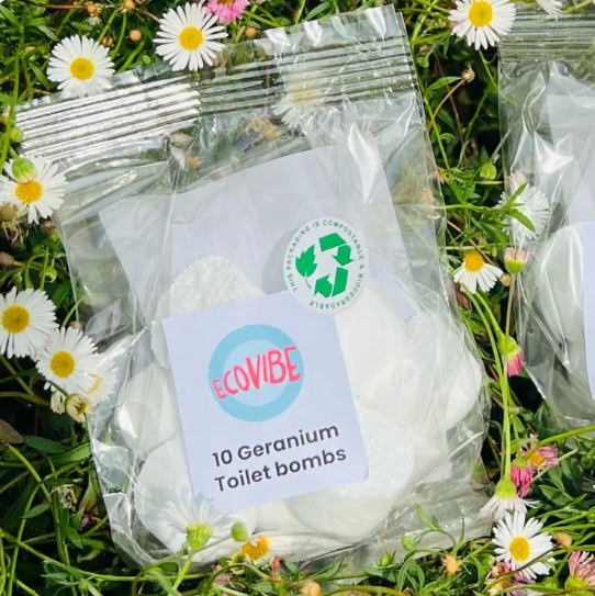 Eco-Toilet Bomb Cleaners (Essential Oils, UK Handmade)