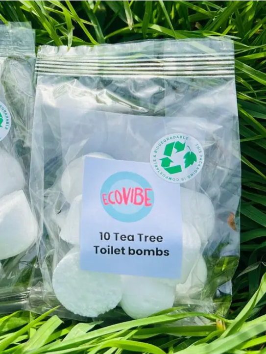 Eco-Toilet Bomb Cleaners (Essential Oils, UK Handmade)