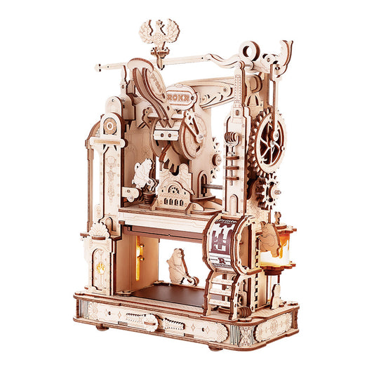 ROKR LK602 Model Printing Press 3D Wooden Puzzle Teen Gift