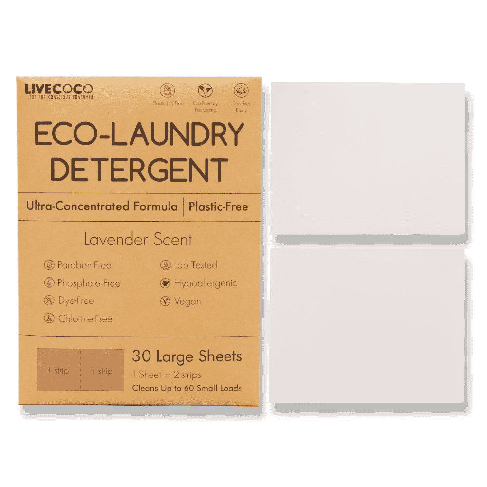 Eco-Laundry Detergent Sheets (Lavender Scent)-5