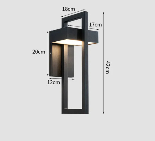 Contemporary Exterior Wall Light
