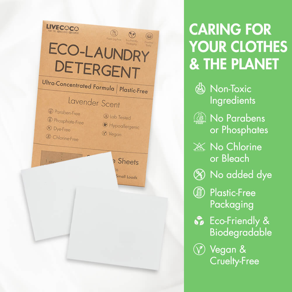 Eco-Laundry Detergent Sheets (Lavender Scent)-3