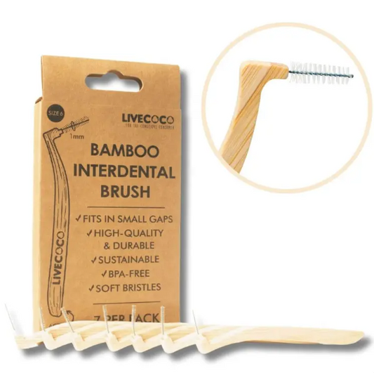 Bamboo Interdental Brushes (7-Pack)