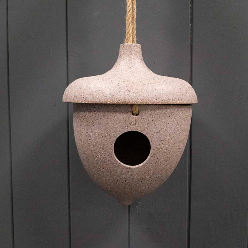 Hanging Acorn Birdhouse