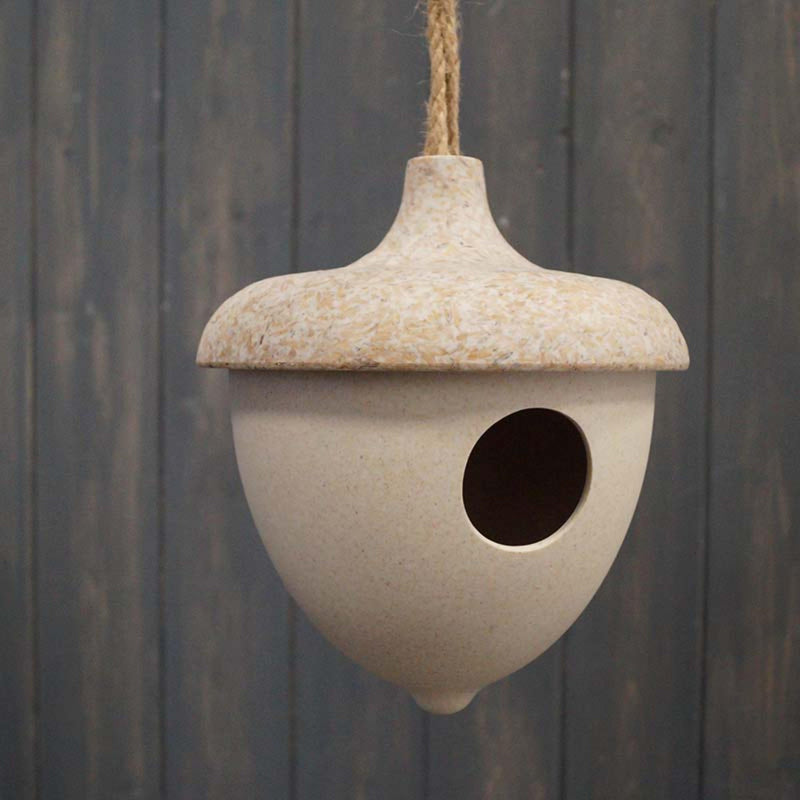 Hanging Acorn Birdhouse