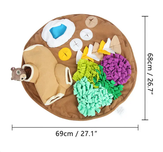 Interactive & Eco-Friendly Washable Pet Activity Mat