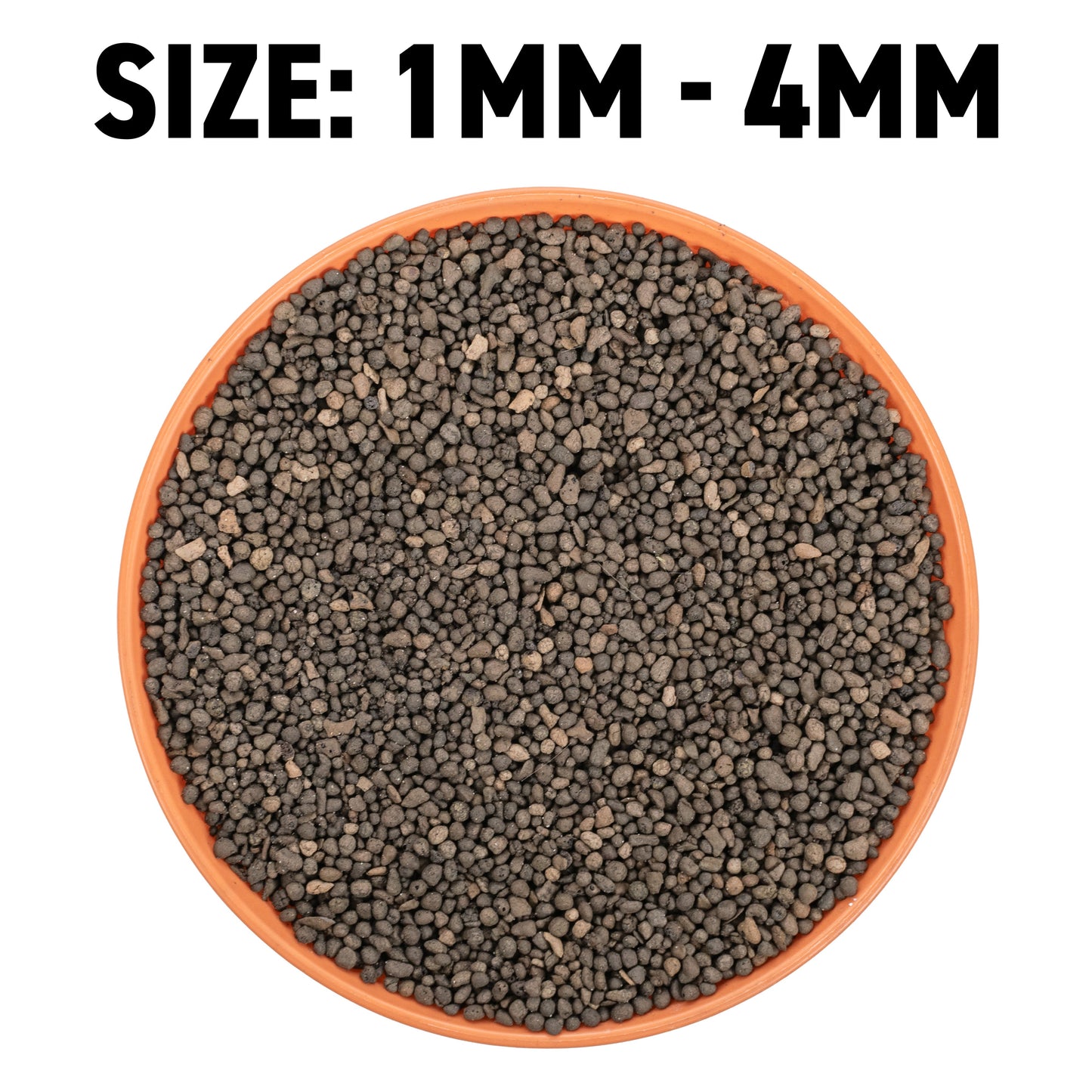 Clay Hydroponic Aggregate Pebbles, 1mm - 4mm-0
