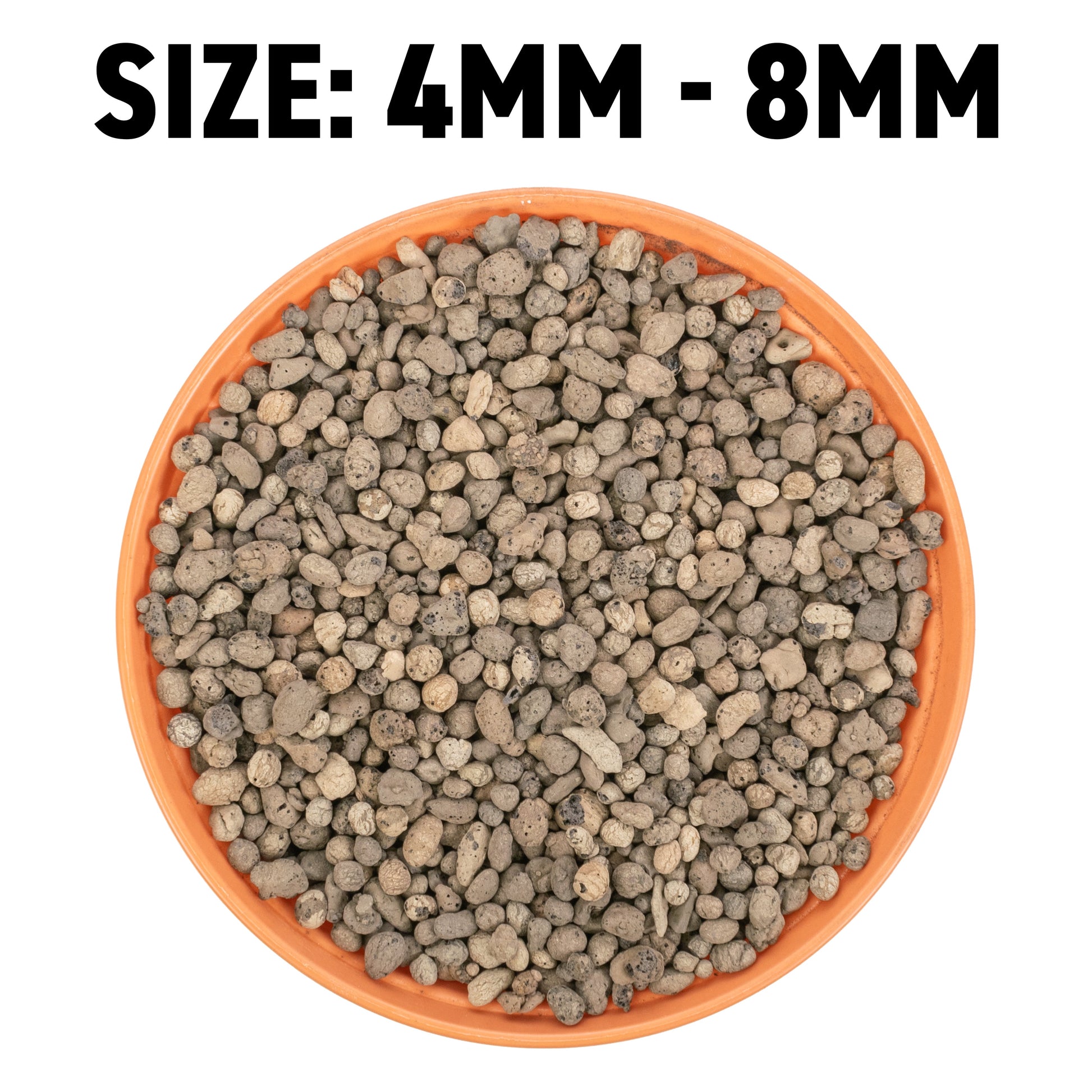 Clay Hydroponic Aggregate Pebbles, 4mm - 8mm-0