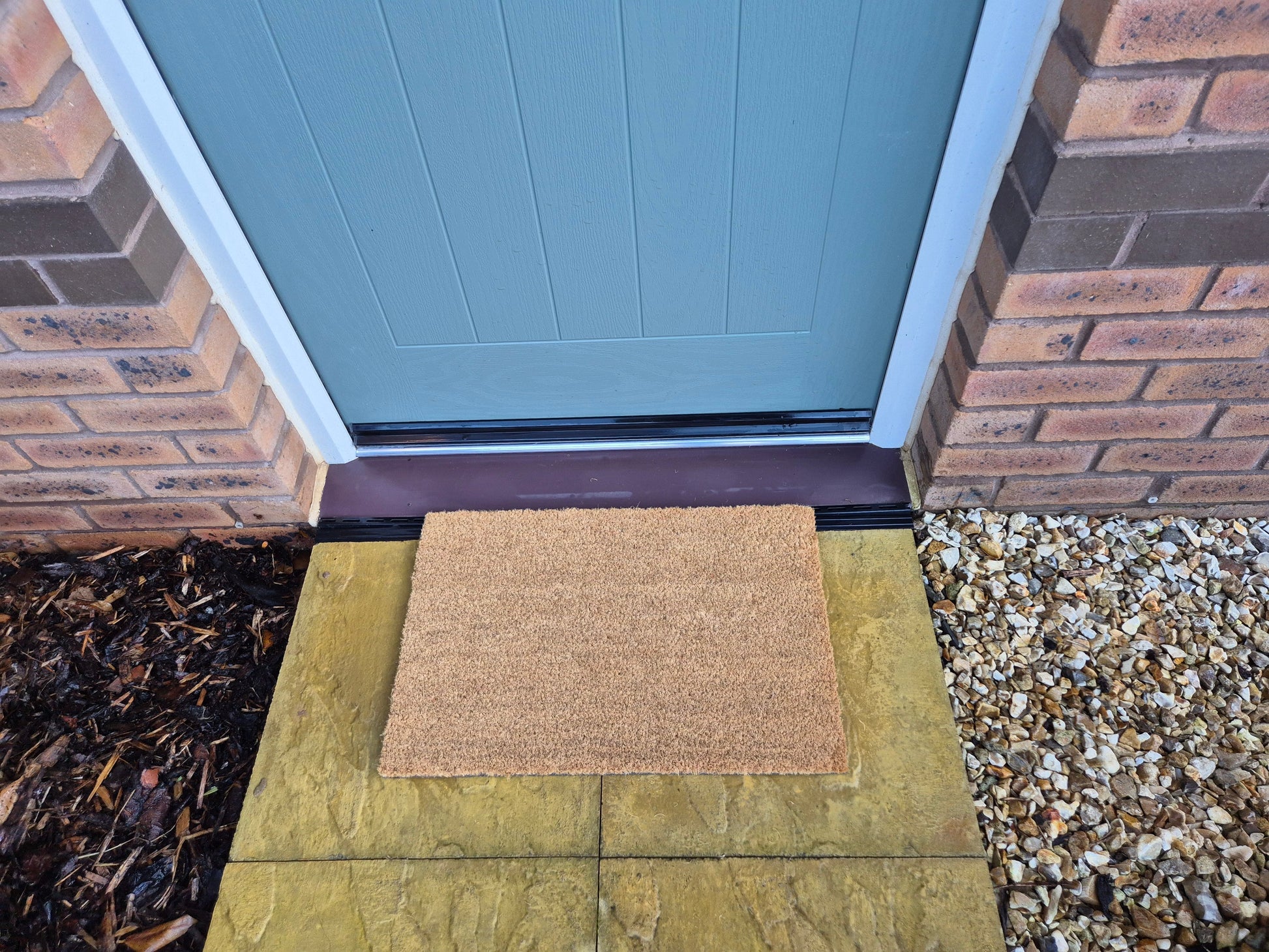 Doormat 60cm x 40cm - Blank - Absorbent Coir Mat for Indoor/Outdoor-2